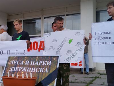 Митинг в Дзержинске. Фото Дмитрия Левашова, Каспаров.Ru