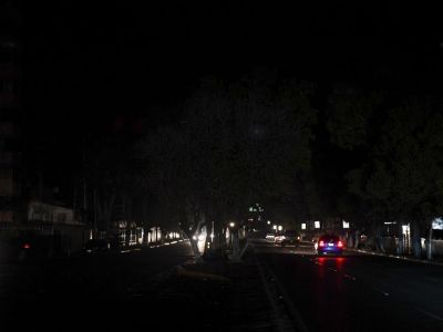 Затемнение. Фото: t.me/worldprotest