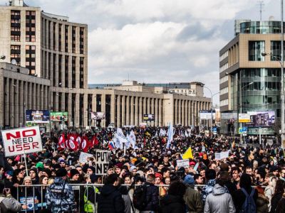 Митинг в защиту свободы Интернета, Москва, 10.3.19. Фото: t.me/TheForbiddenOpinion