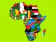 Карта с флагами стран Африки: grodnoinvest.by